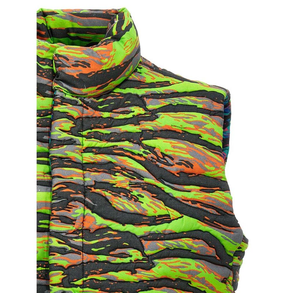 ERL Multicolor Cotton Sleeveless Men's Jacket - Picture 3 of 4